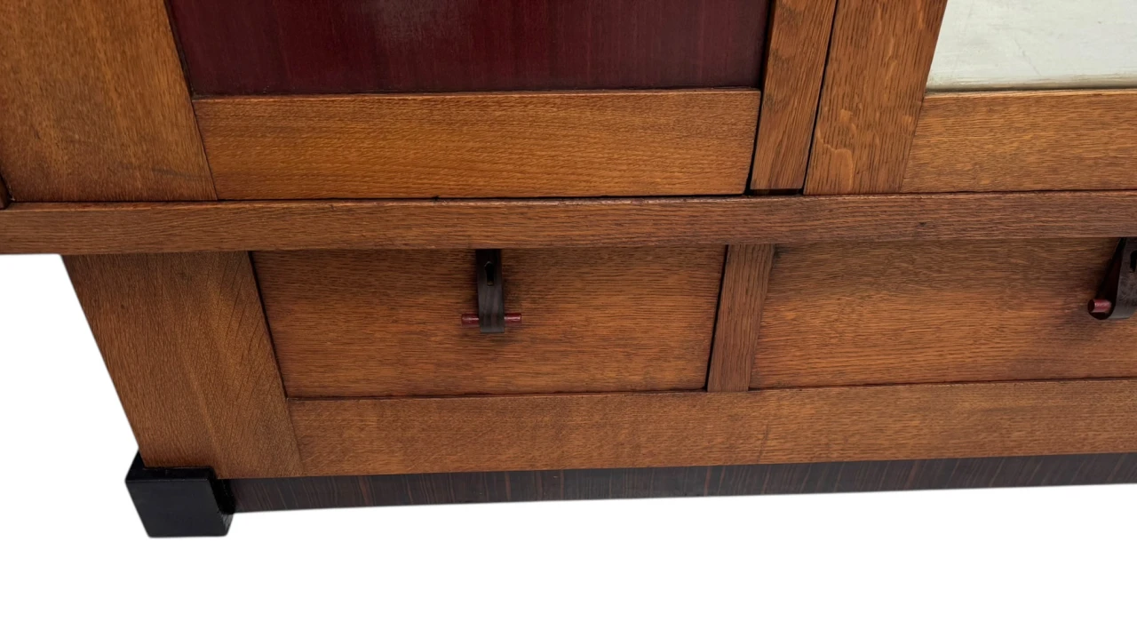 Art Deco Modernist Armoire or Wardrobe by J.J. Zijfers Amsterdam, 1920s